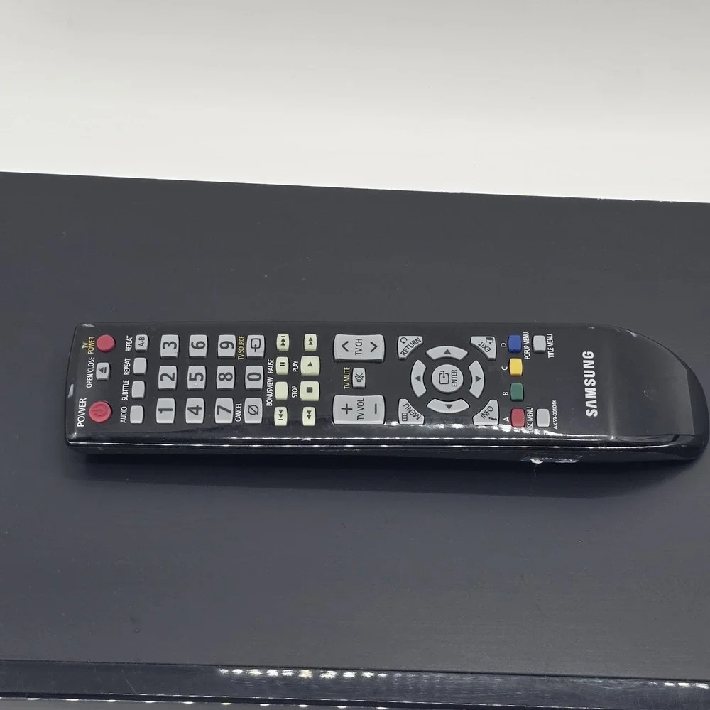 Samsung BD-P1590 Blu-ray Disc Player With Remote & HDMI Cable Tested Works